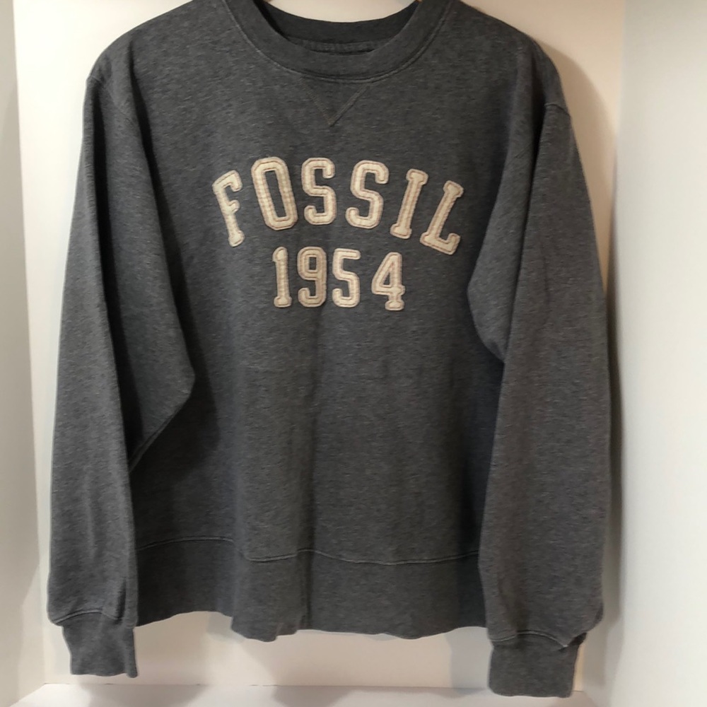 Fossil 1954 Women’s Sweatshirt Grey Size M
